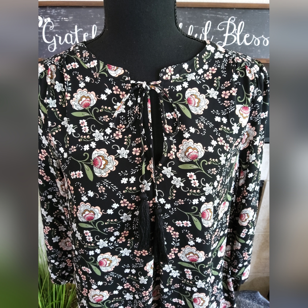 Kaari Blue Ladies Tunic Top - Picture 4 of 8